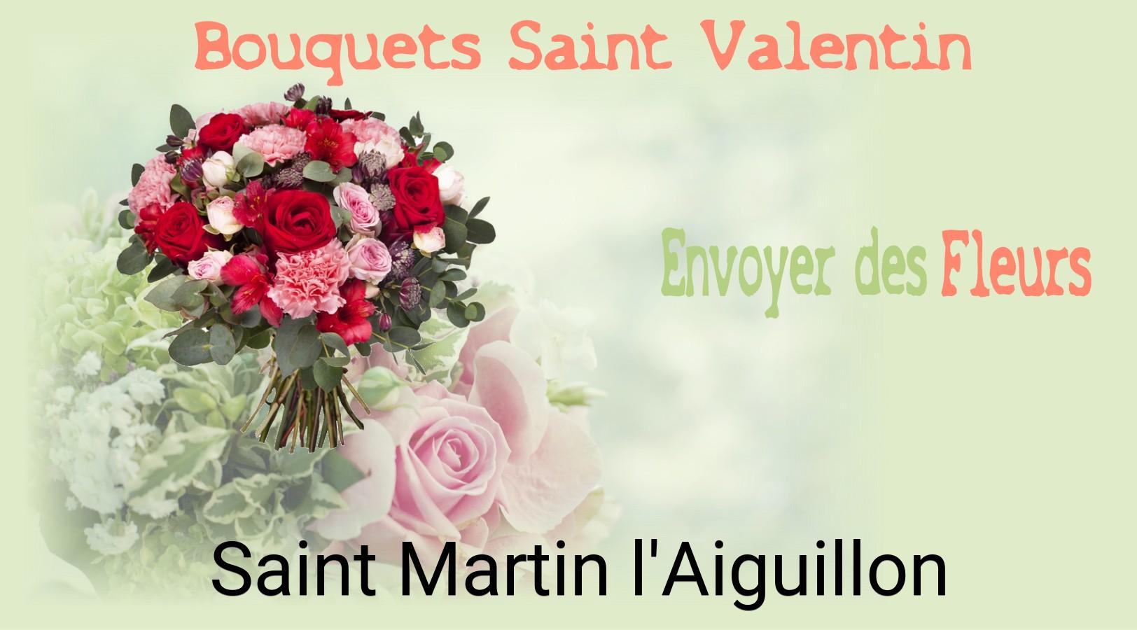 Roses de Saint-Valentin livrées à Saint-Martin-l'Aiguillon
